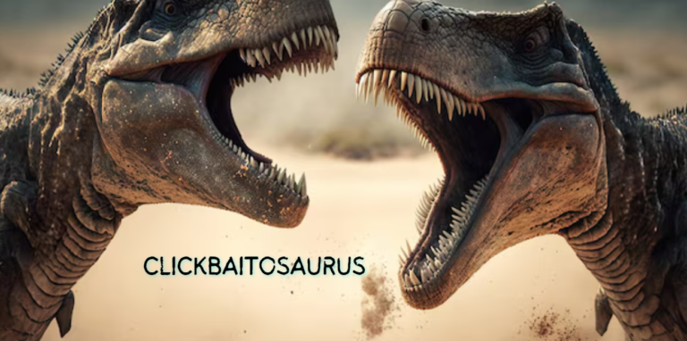 Clickbaitosaurus: How to Master the Art of Viral Content Without Losing Credibility